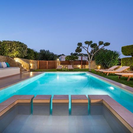 Villa Georgia Heated Pool & Jet-Tub Kolymbari Buitenkant foto