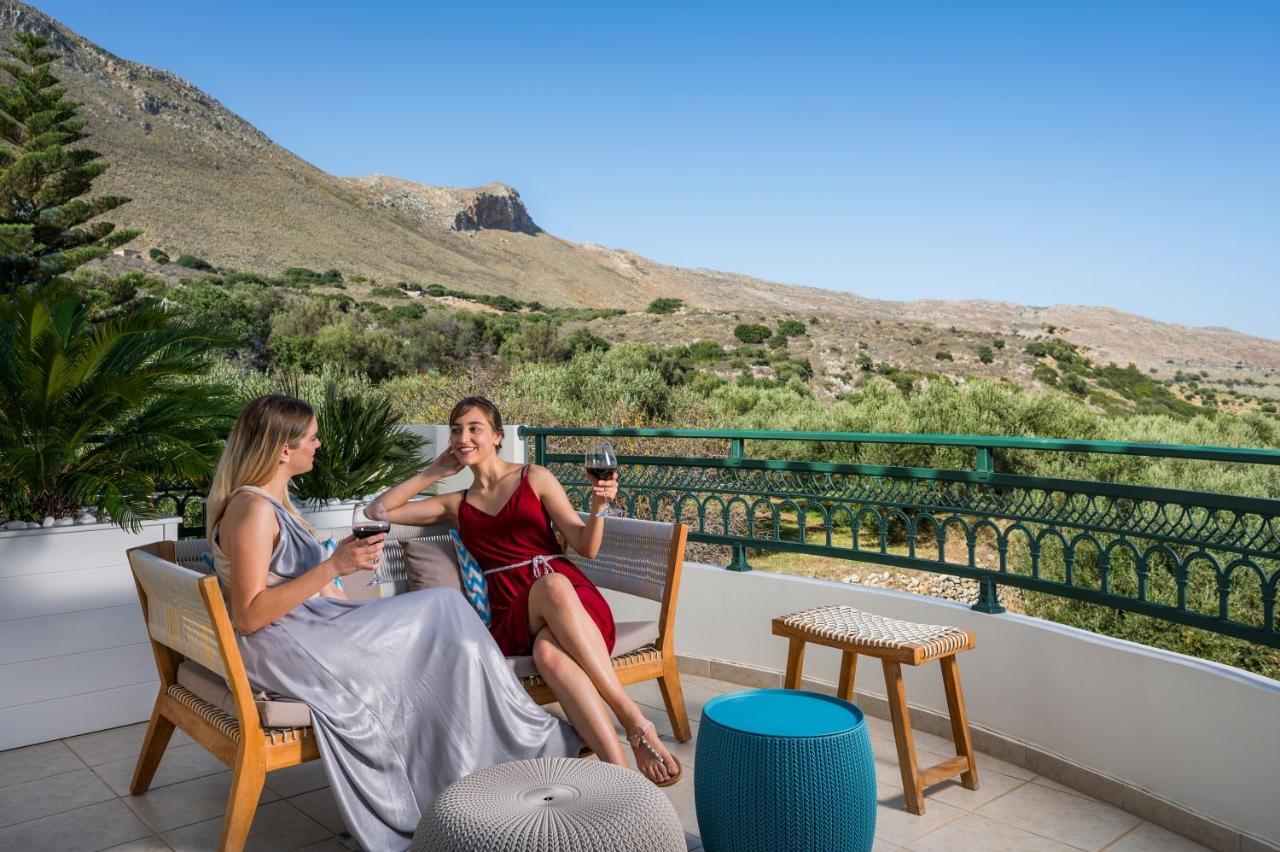 Villa Georgia Heated Pool & Jet-Tub Kolymbari Buitenkant foto
